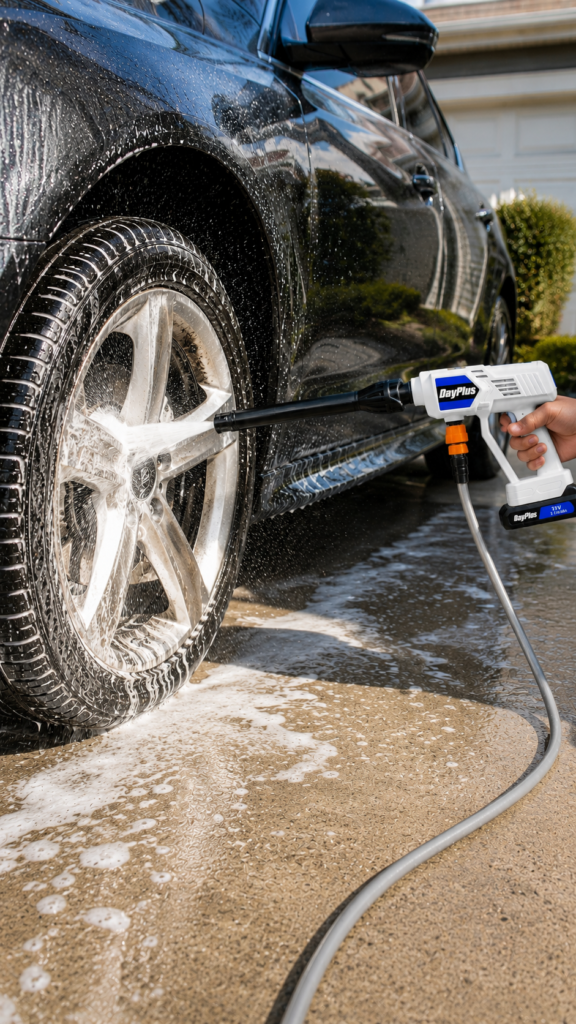 cordless high pressure washer
